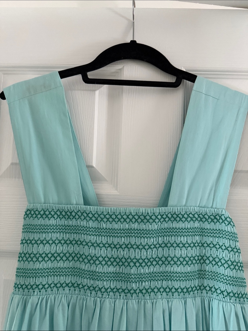 Anthropologie Aqua Lightweight Smocked Dress - Picture 4 of 7